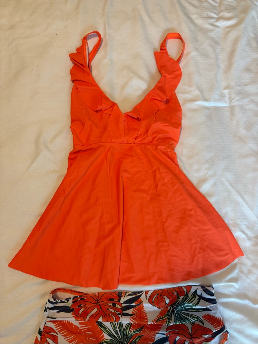 Orange Tankini - Picture 3 of 7